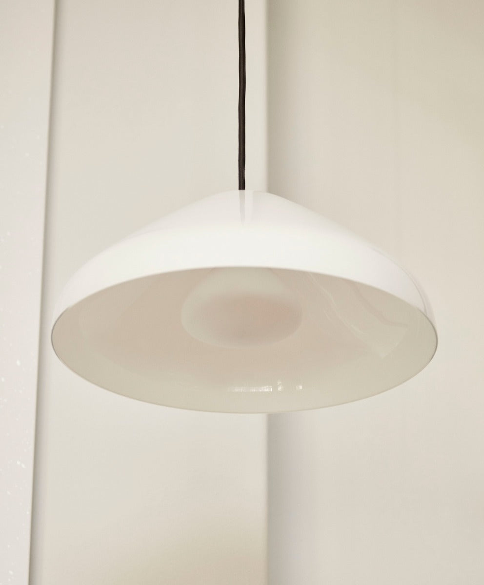 HAY Pao Glass Pendant lampe - hvid - Bahne