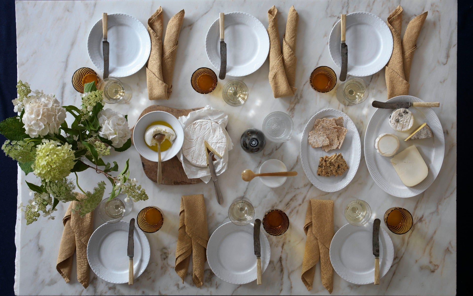 Royal Copenhagen Hvid Elements skål - 30 cl. - Bahne