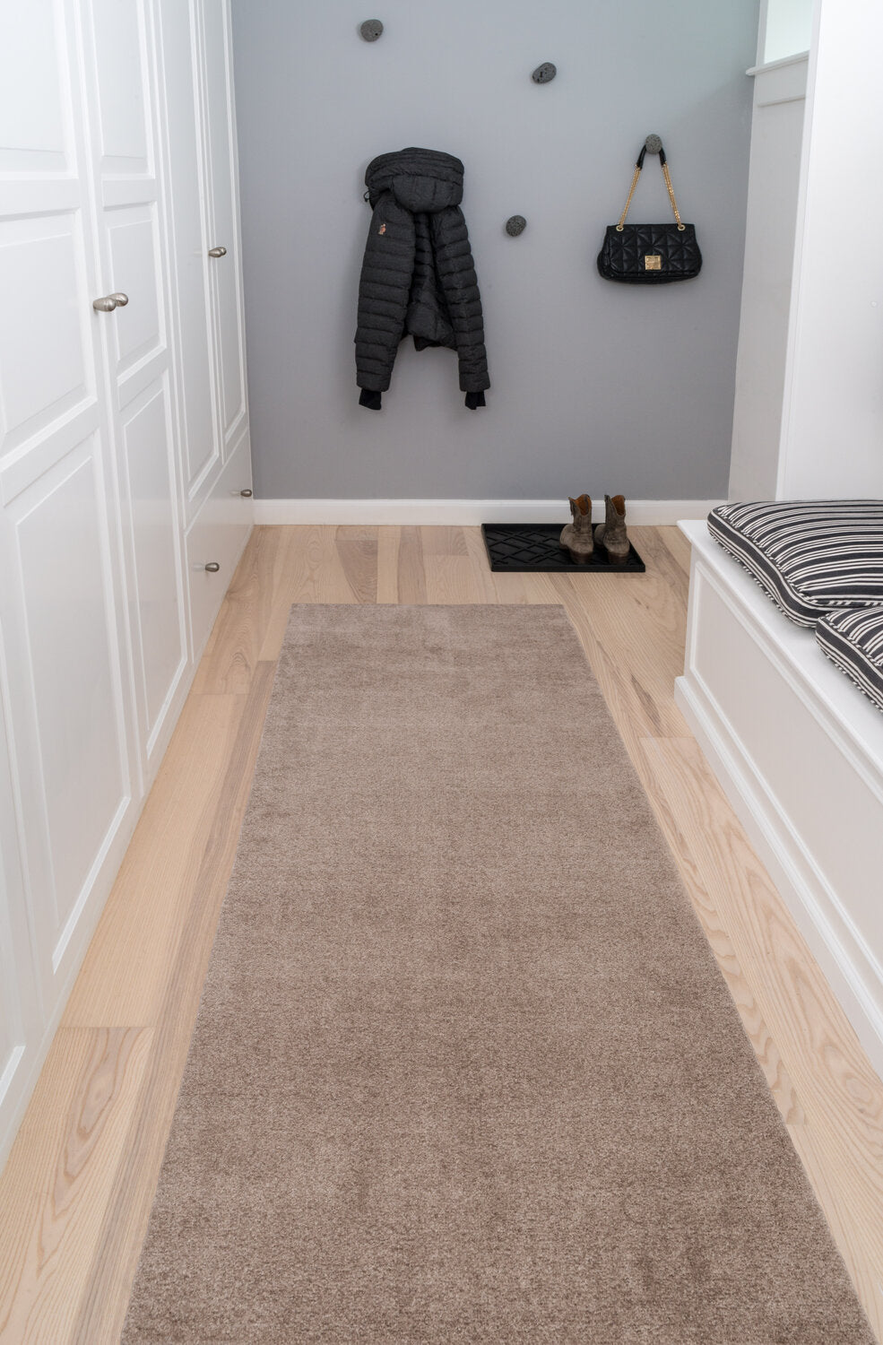 Uni Color gulvtæppe - sand/beige