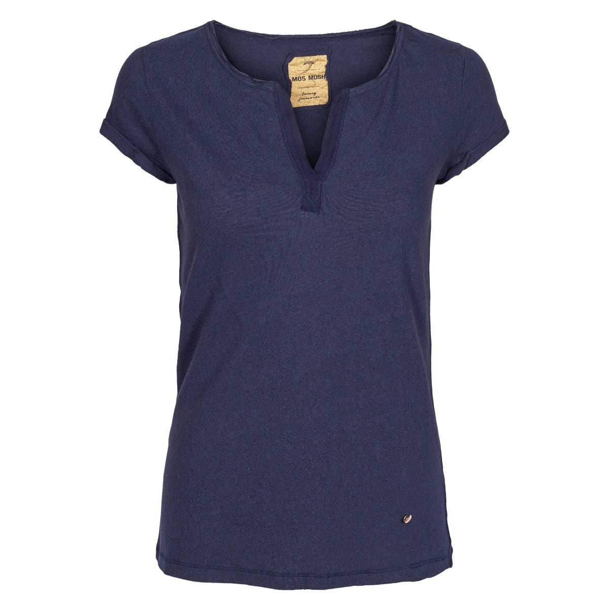 Mos Mosh Troy t-shirt - Navy - Bahne