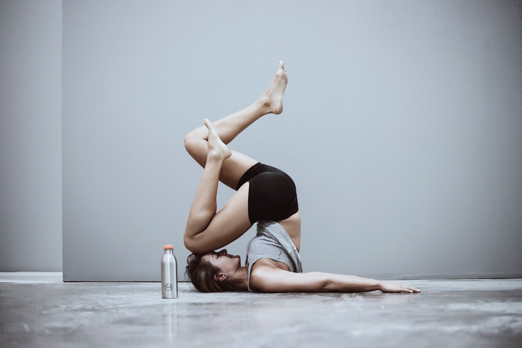 24Bottles 24bottles, Urban vandflaske, sølvfarvet -  500ml. - Bahne