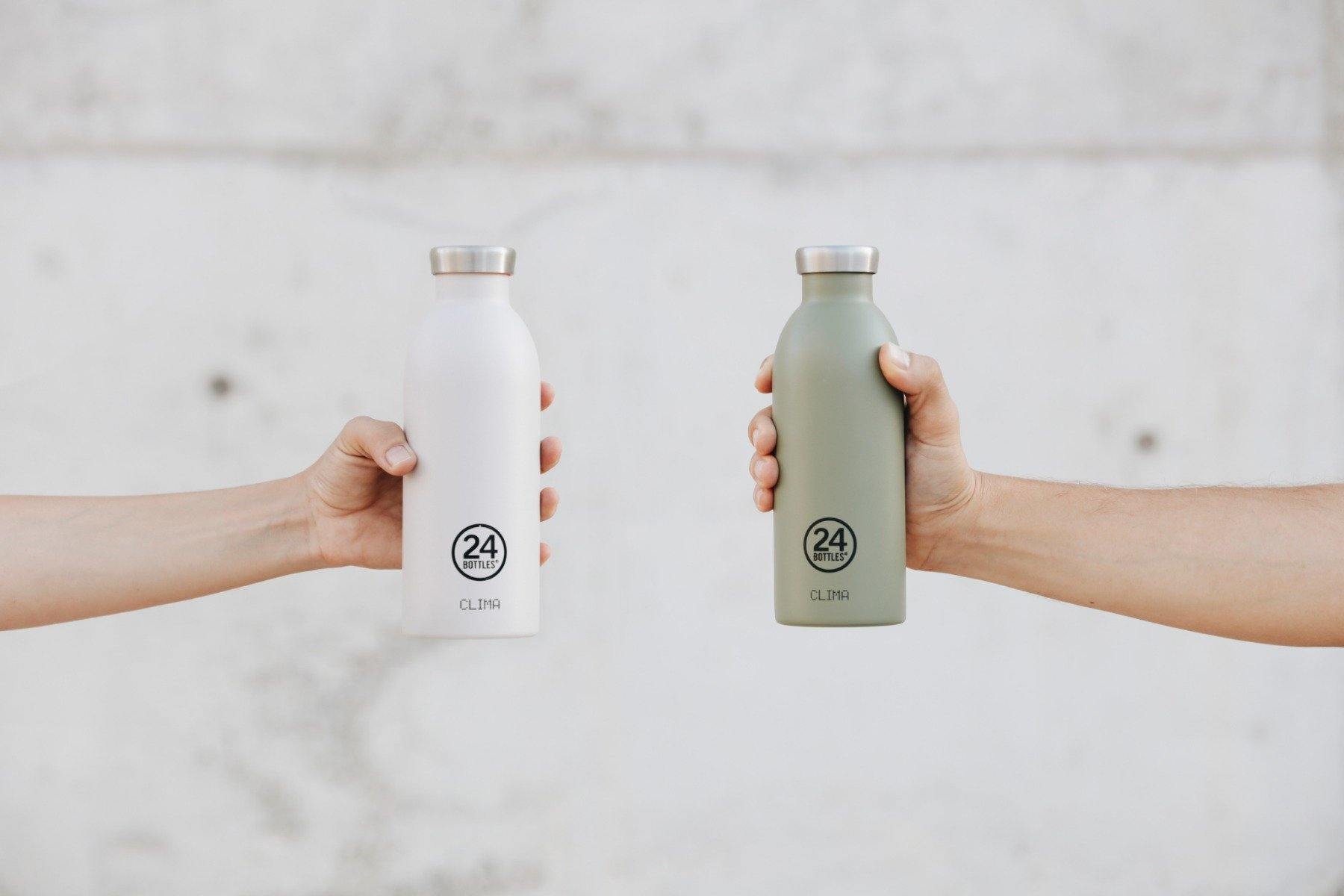 24Bottles Clima flaske, Sage - 500 ml. - Bahne